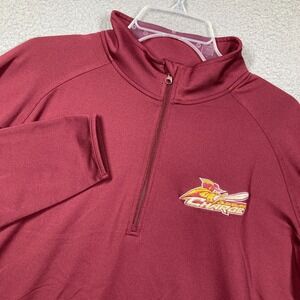 Cleveland Charge 1/4 Zip Pullover Adult Large Burgundy NBA G League Sweatshirt